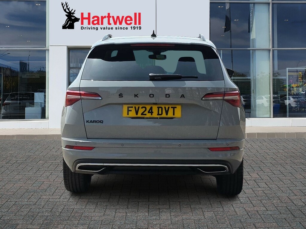 Skoda Karoq 1.5 Tsi Act Sportline Suv Dsg Euro 6 S Grey #4