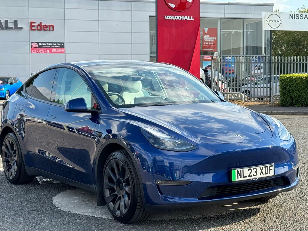 Tesla Model Y Dual Motor Long Range Suv 4Wde Blue