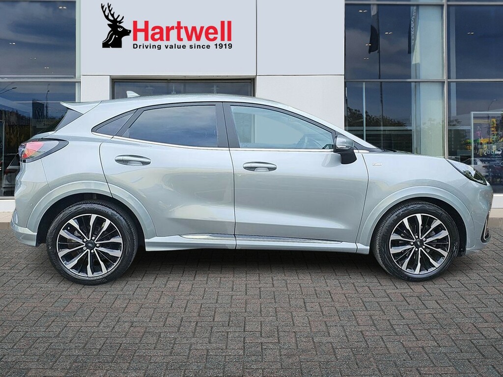 Ford Puma 1.0T Ecoboost Mhev St-line Vignale Suv Silver #2