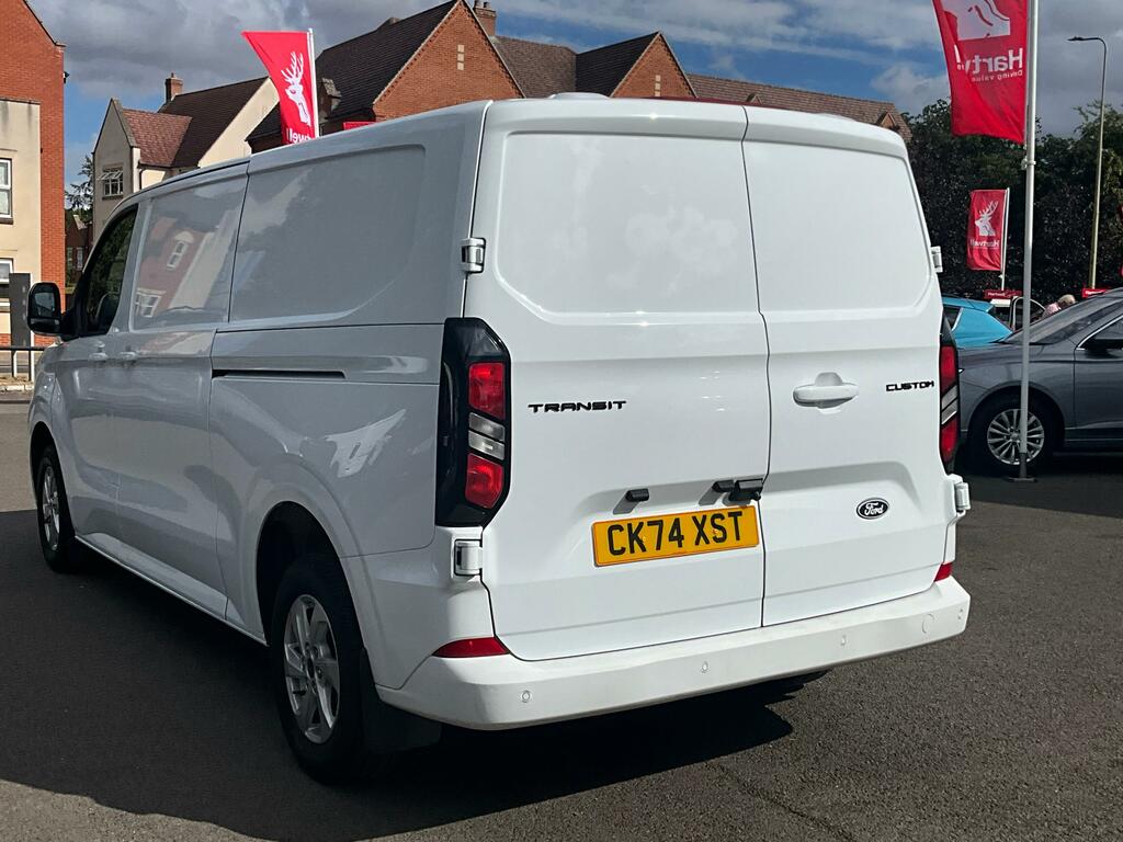 Ford Transit Custom 2.0 300 Ecoblue Limited Panel Van Manua White #5