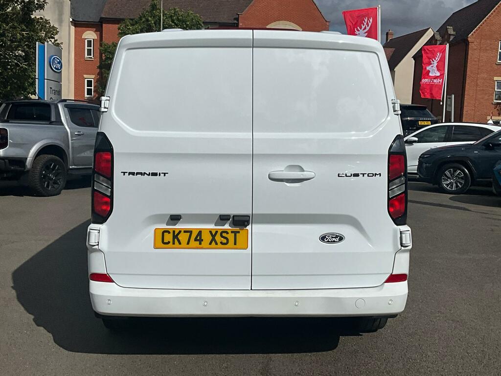 Ford Transit Custom 2.0 300 Ecoblue Limited Panel Van Manua White #4