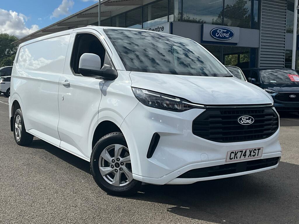 Ford Transit Custom 2.0 300 Ecoblue Limited Panel Van Manua White
