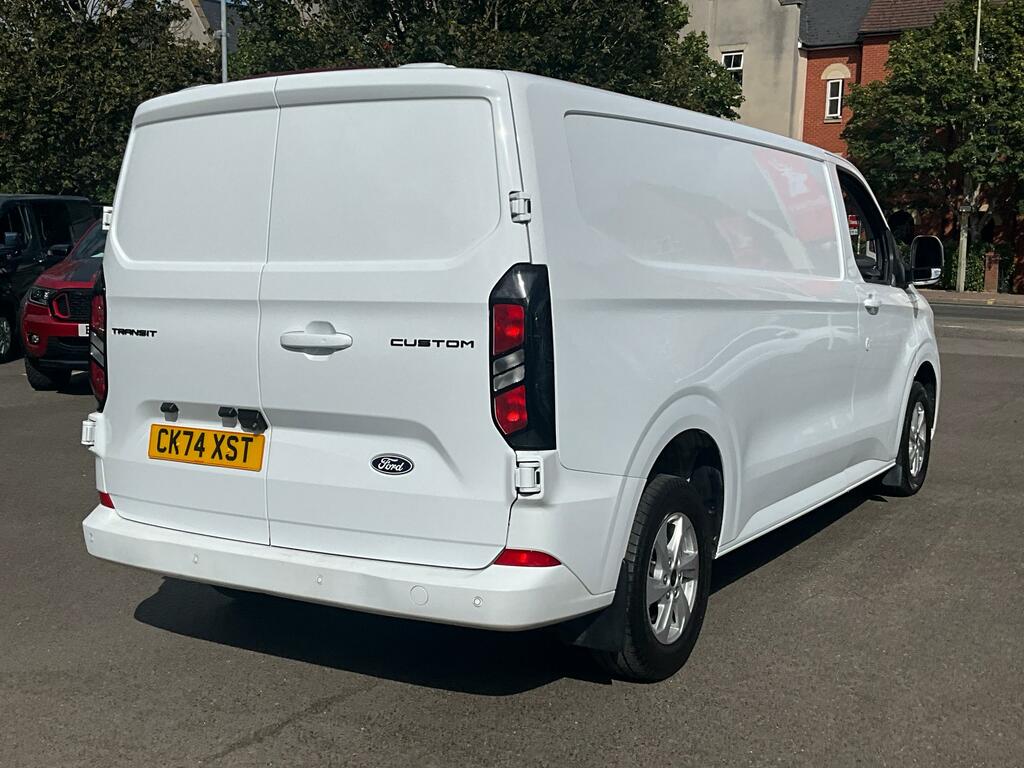 Ford Transit Custom 2.0 300 Ecoblue Limited Panel Van Manua White #3