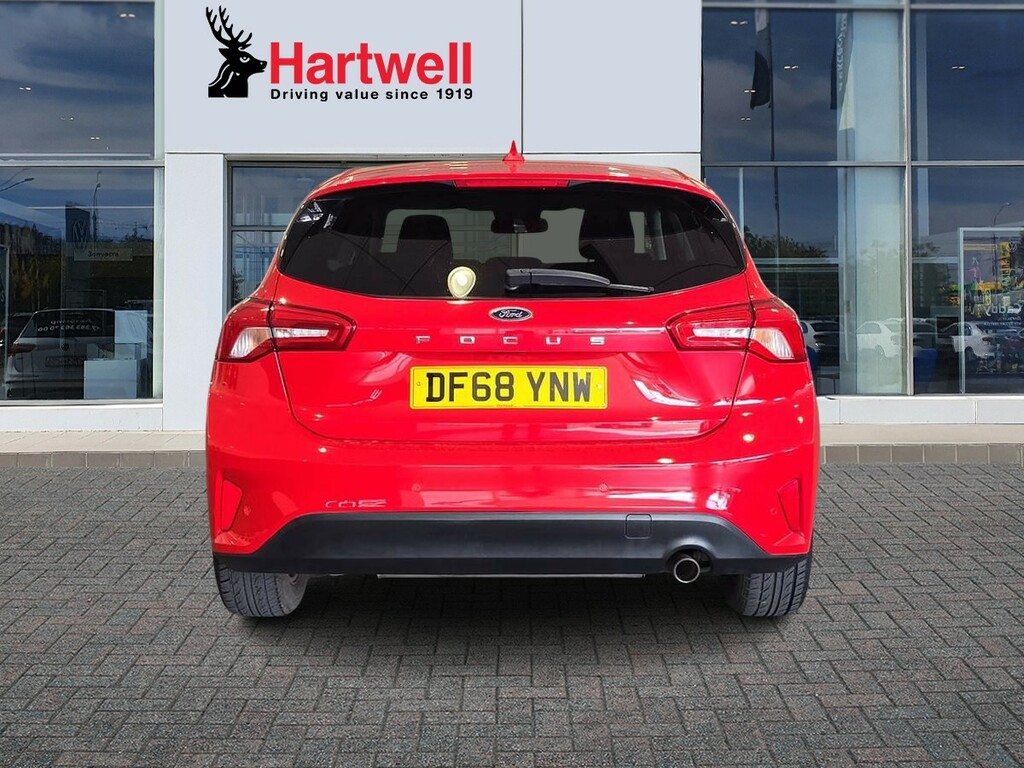 Ford Focus 1.0T Ecoboost Titanium Hatchback DF68YNW Red #4