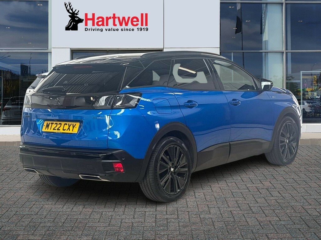 Peugeot 3008 1.6 13.2Kwh Gt Premium Suv Plug-in Hybr Blue #3