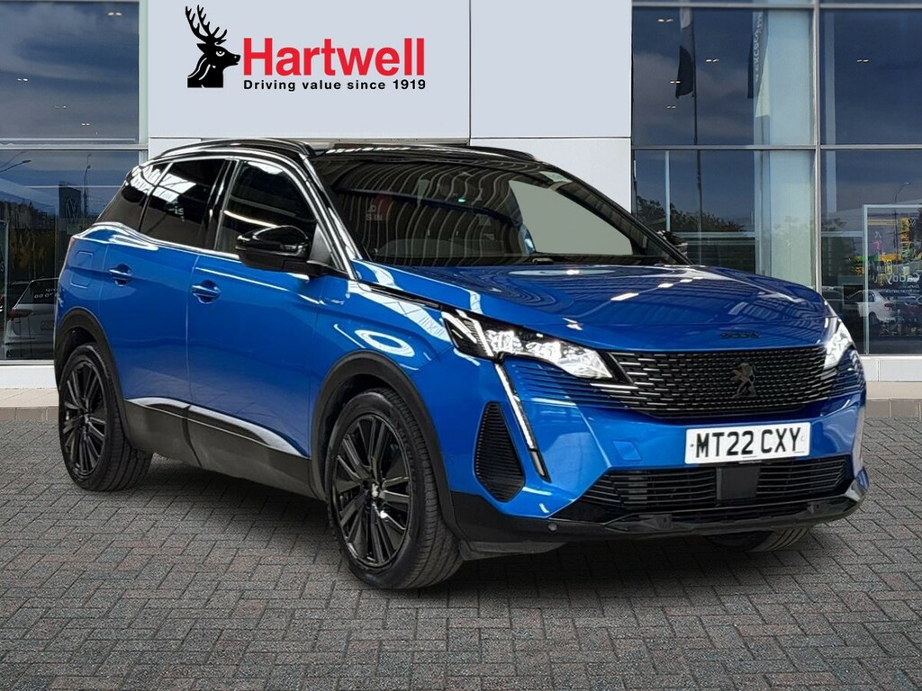 Peugeot 3008 1.6 13.2Kwh Gt Premium Suv Plug-in Hybr Blue