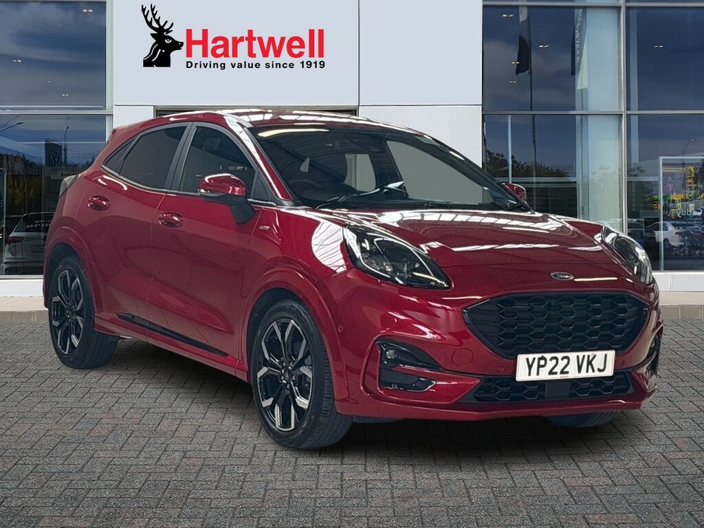 Ford Puma 1.0T Ecoboost Mhev St-line X Suv Hybrid Red