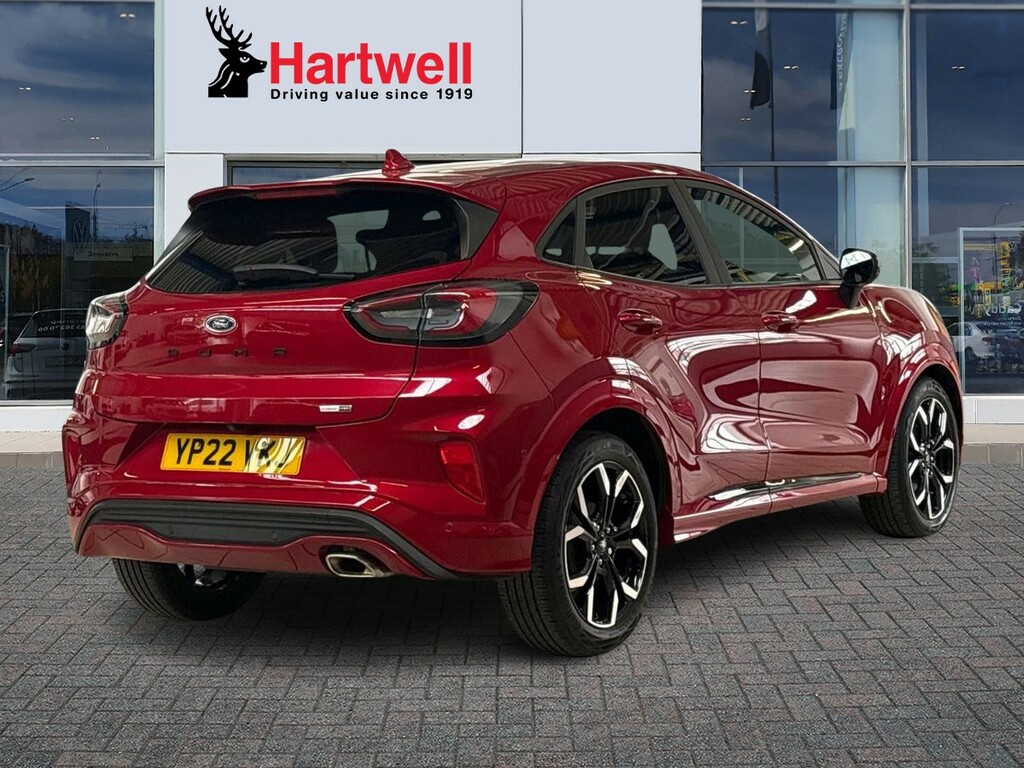 Ford Puma 1.0T Ecoboost Mhev St-line X Suv Hybrid Red #3