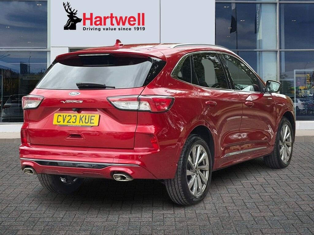 Ford Kuga 2.5H Duratec Vignale Suv Hybrid Cvt Eur CV23KUE Red #3