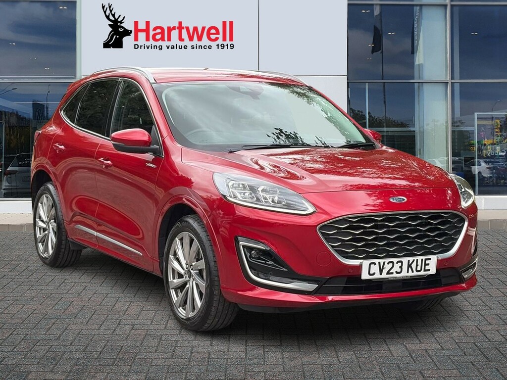 Ford Kuga 2.5H Duratec Vignale Suv Hybrid Cvt Eur Red