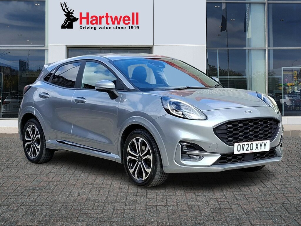 Ford Puma 1.0T Ecoboost Mhev St-line Suv E Silver