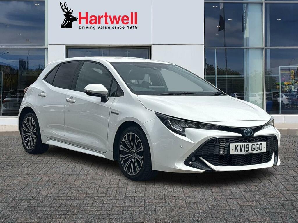 Toyota Corolla 1.8 Vvt-h Design Hatchback Hybrid Cvt E White