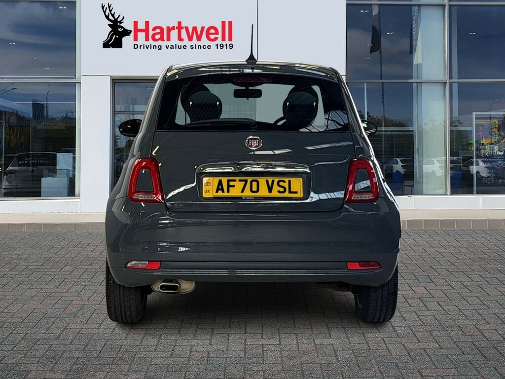 Fiat 500 1.2 Lounge Hatchback Dualogic Euro 6 S Grey #4