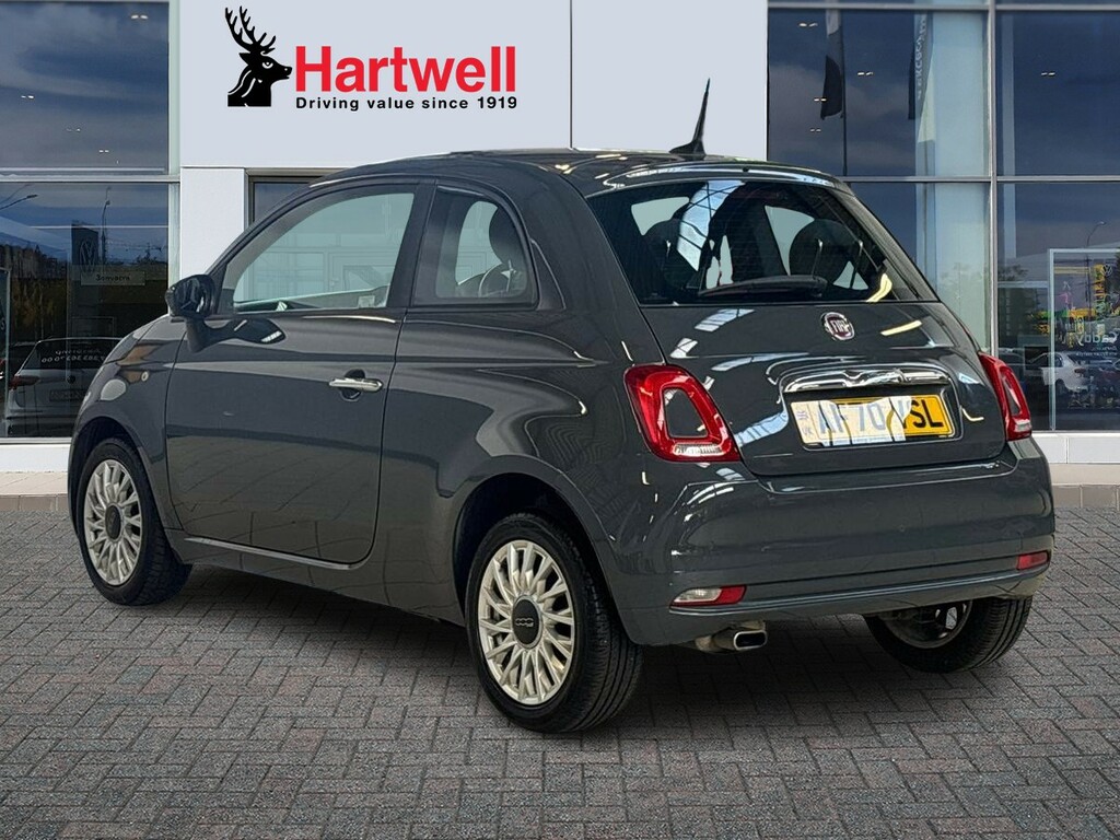 Fiat 500 1.2 Lounge Hatchback Dualogic Euro 6 S Grey #5