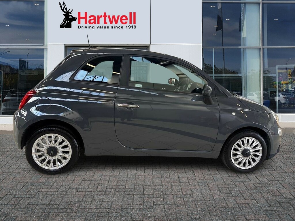 Fiat 500 1.2 Lounge Hatchback Dualogic Euro 6 S Grey #2