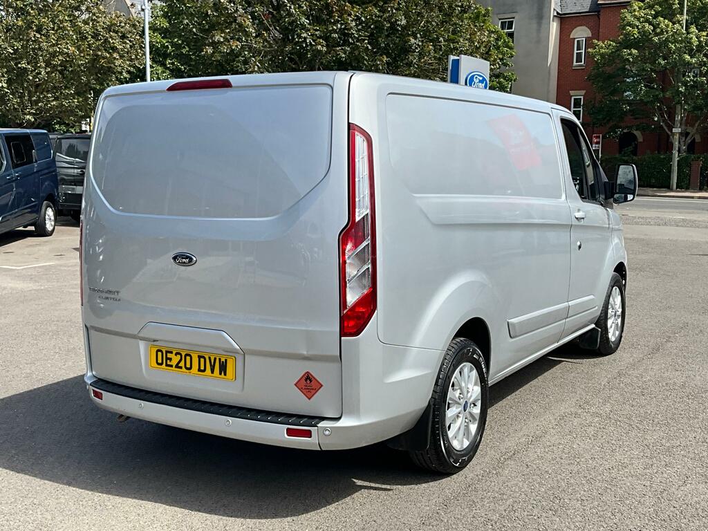 Ford Transit Custom 2.0 300 Ecoblue Limited Panel Van Manua Silver #3