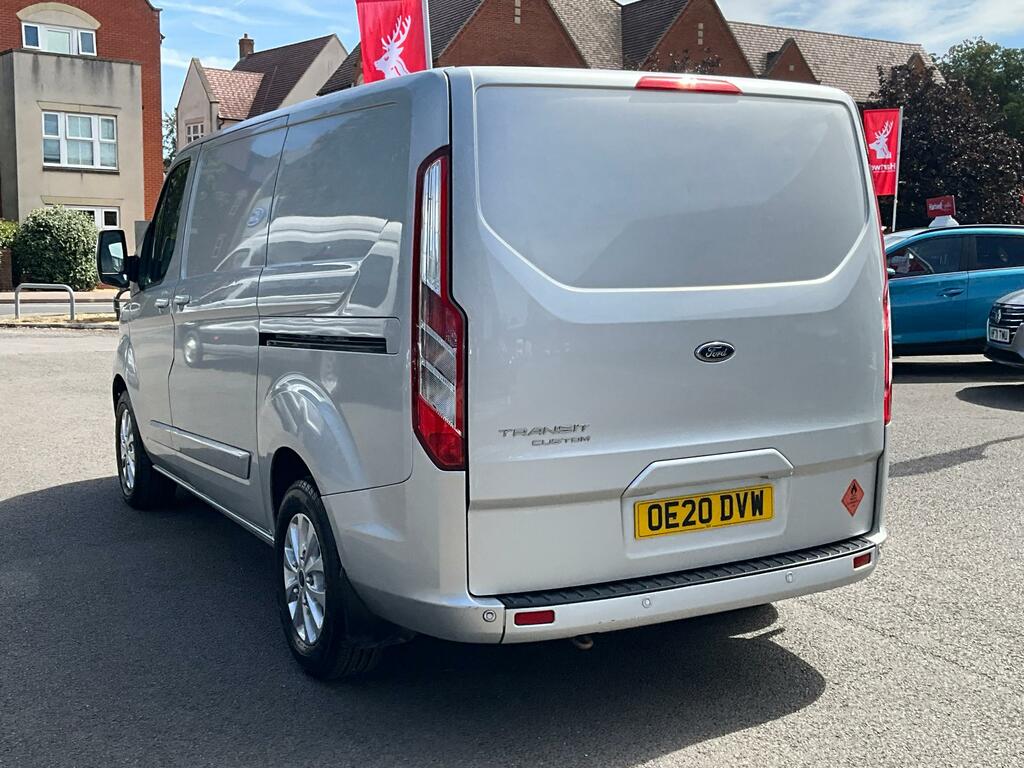 Ford Transit Custom 2.0 300 Ecoblue Limited Panel Van Manua Silver #5