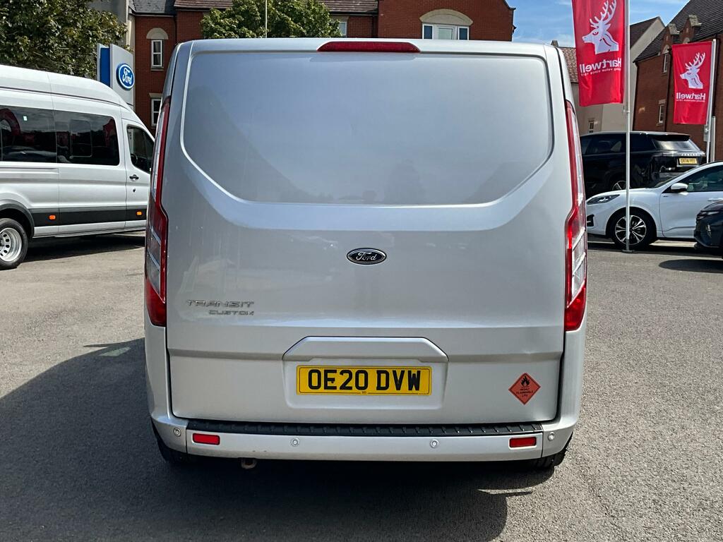 Ford Transit Custom 2.0 300 Ecoblue Limited Panel Van Manua Silver #4