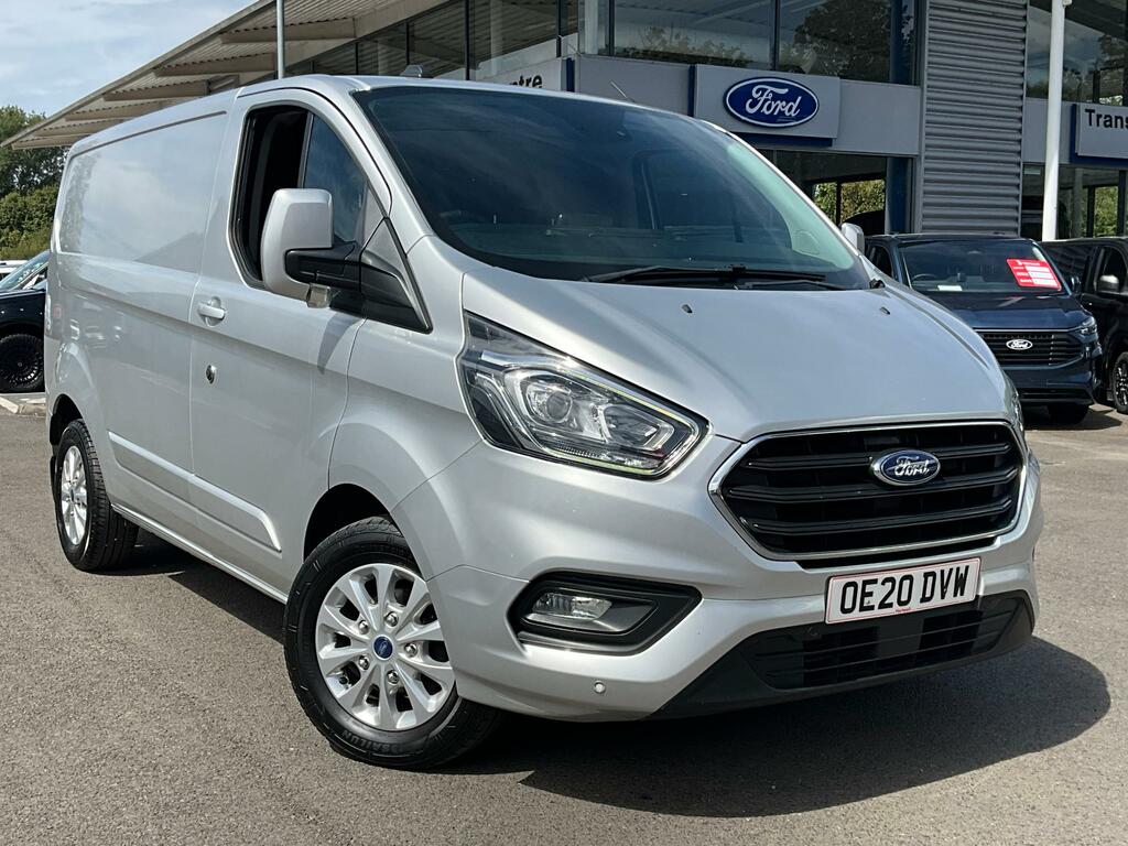 Ford Transit Custom 2.0 300 Ecoblue Limited Panel Van Manua Silver