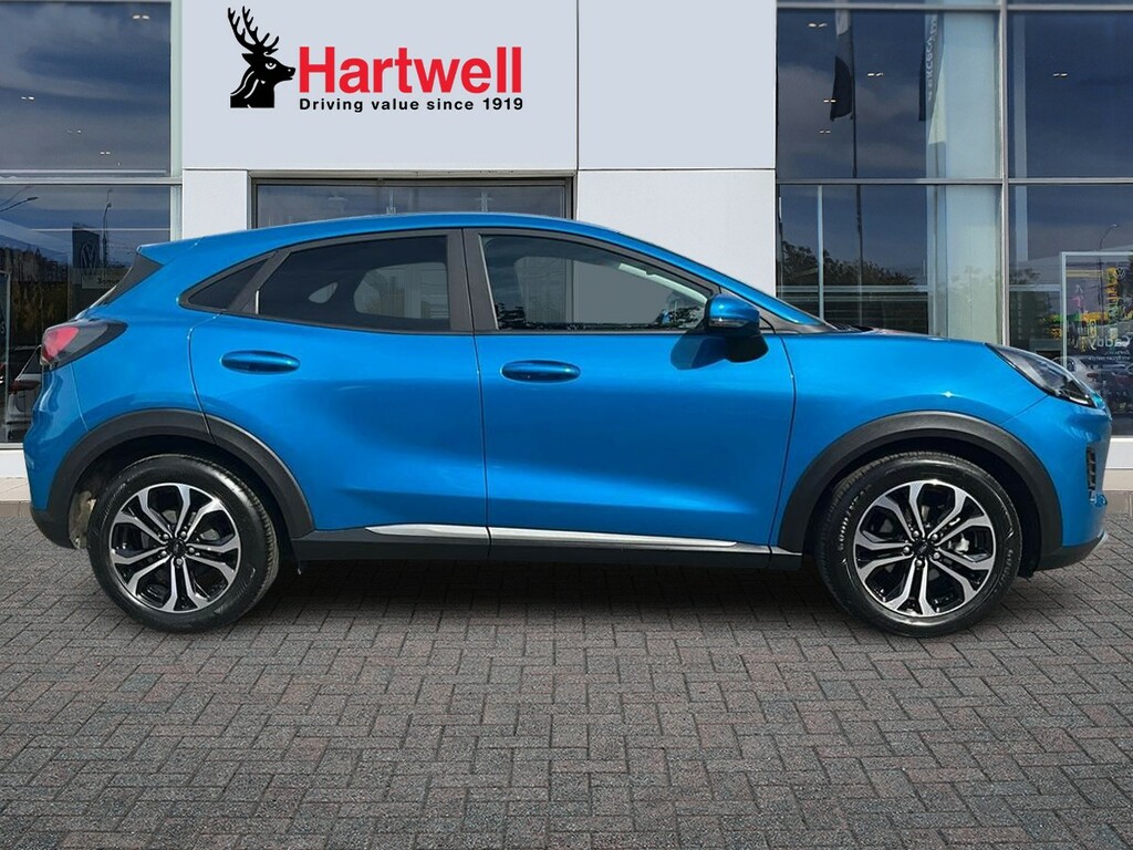 Ford Puma 1.0T Ecoboost Mhev Titanium Suv Hybrid Blue #2