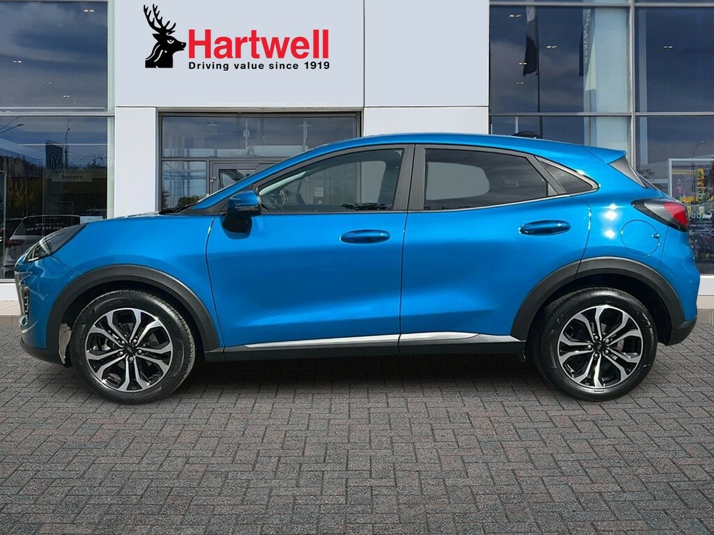 Ford Puma 1.0T Ecoboost Mhev Titanium Suv Hybrid Blue #6