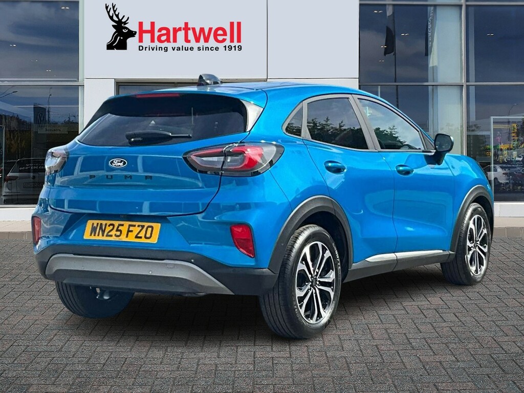 Ford Puma 1.0T Ecoboost Mhev Titanium Suv Hybrid Blue #3