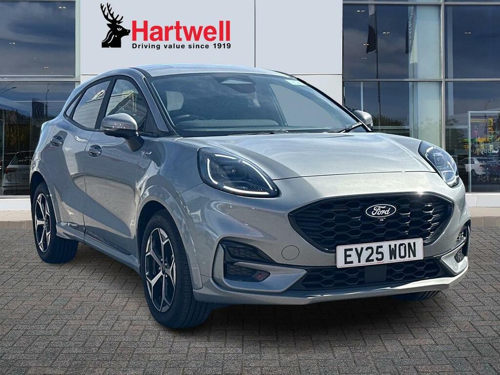 Ford Puma 1.0T Ecoboost Mhev St-line Suv Hybrid M Silver