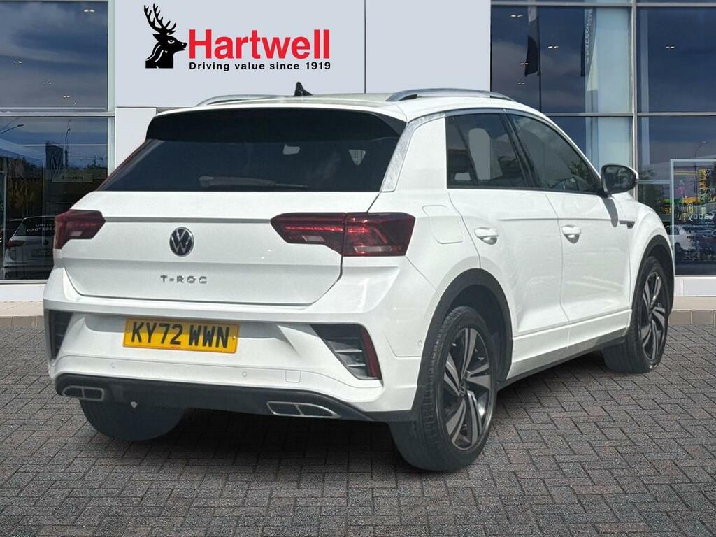 Volkswagen T-Roc 1.5 Tsi R-line Suv Dsg Euro 6 Ss 15 White #3