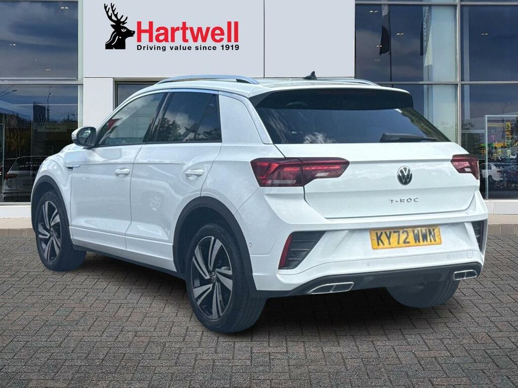 Volkswagen T-Roc 1.5 Tsi R-line Suv Dsg Euro 6 Ss 15 White #5