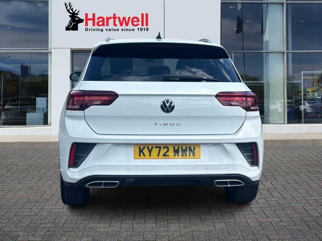 Volkswagen T-Roc 1.5 Tsi R-line Suv Dsg Euro 6 Ss 15 White #4
