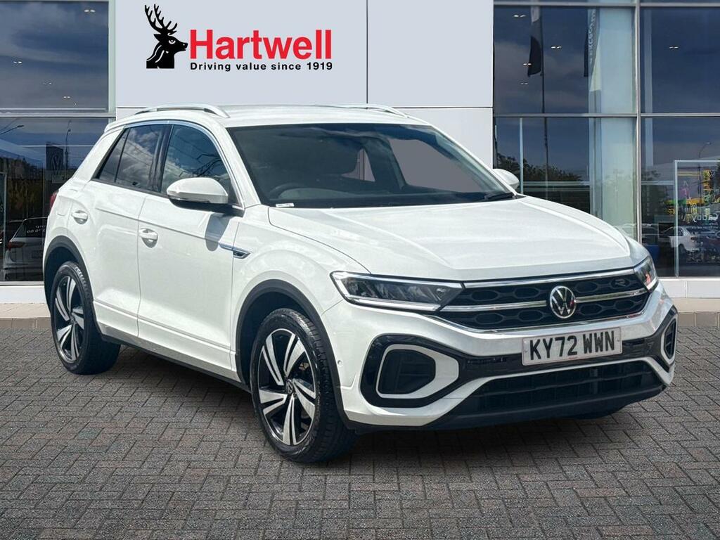 Volkswagen T-Roc 1.5 Tsi R-line Suv Dsg Euro 6 Ss 15 White