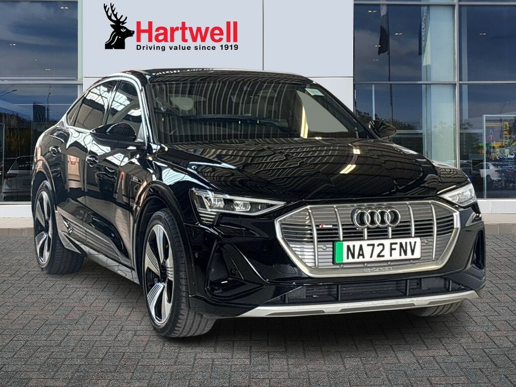Audi E-tron 55 S Line Sportback Quattro 95Kw Black