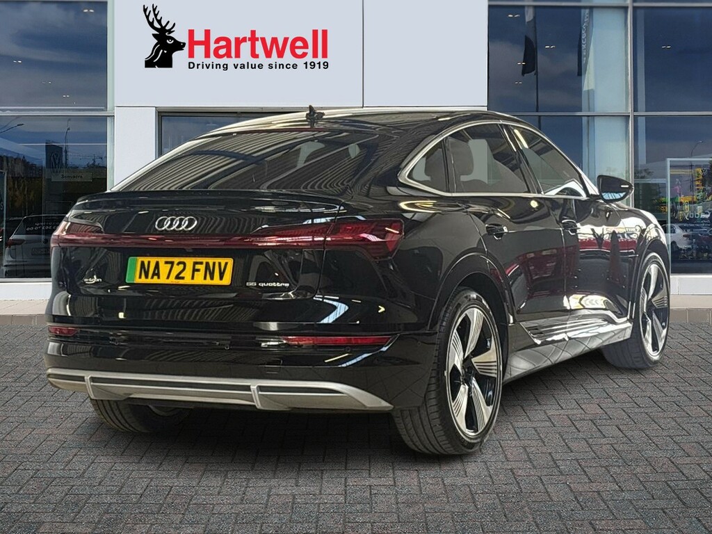 Audi E-tron 55 S Line Sportback Quattro 95Kw Black #3