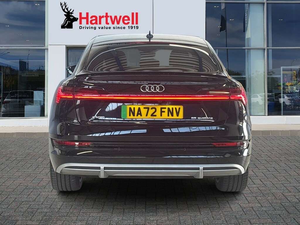 Audi E-tron 55 S Line Sportback Quattro 95Kw Black #4