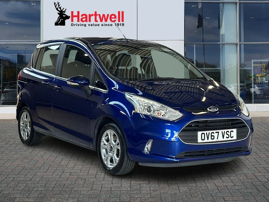 Ford B-Max 1.0T Ecoboost Zetec Navigator Mpv Manua Blue