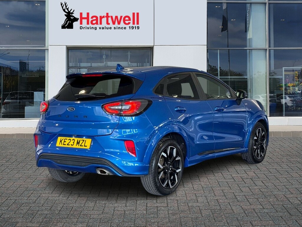 Ford Puma 1.0T Ecoboost Mhev St-line X Suv Hybrid Blue #3