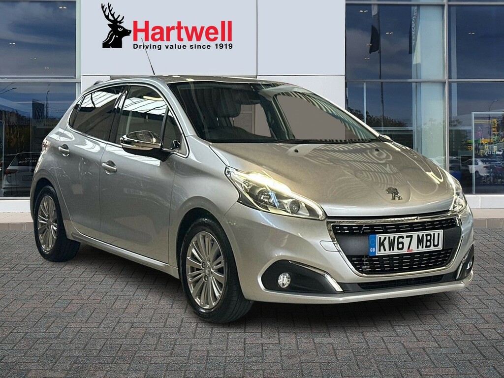 Peugeot 208 1.2 Puretech Allure Hatchback Eu Silver