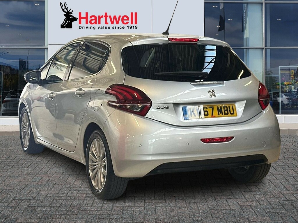 Peugeot 208 1.2 Puretech Allure Hatchback Eu Silver #5