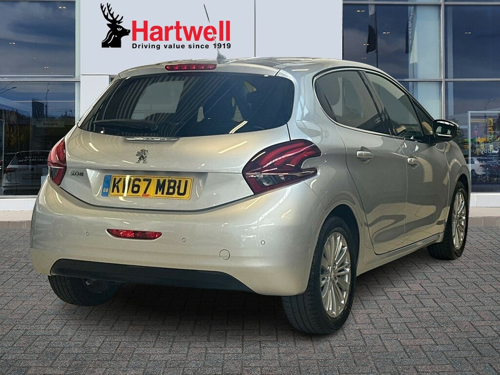 Peugeot 208 1.2 Puretech Allure Hatchback Eu Silver #3