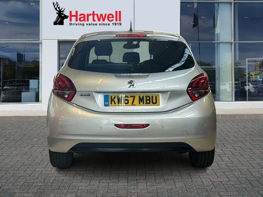 Peugeot 208 1.2 Puretech Allure Hatchback Eu Silver #4