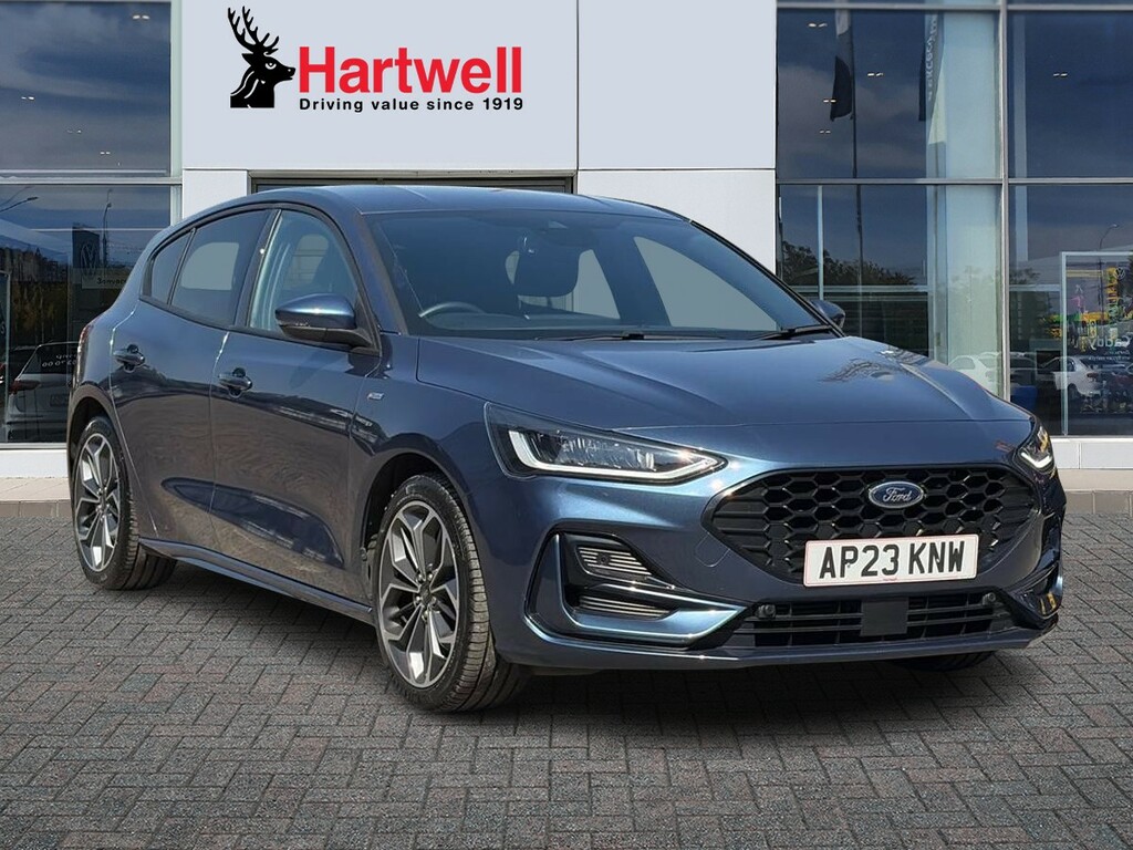 Ford Focus 1.0T Ecoboost Mhev St-line X Hatchback Blue