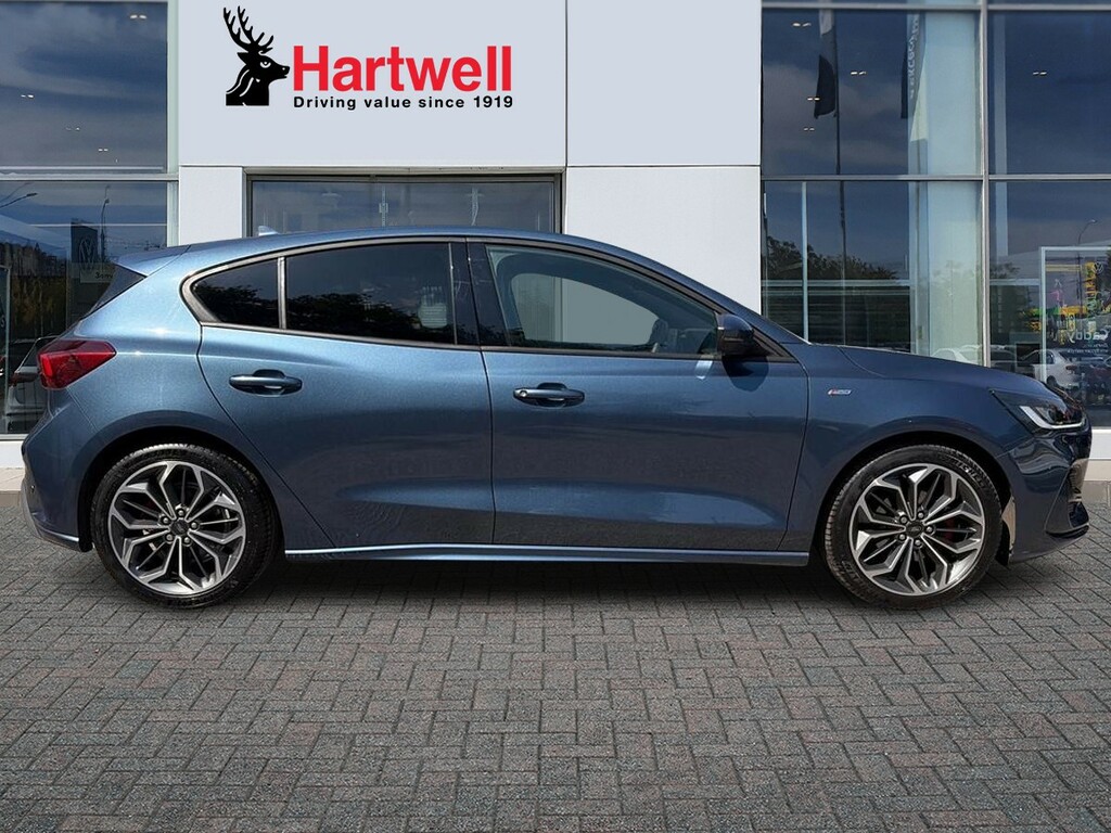 Ford Focus 1.0T Ecoboost Mhev St-line X Hatchback Blue #2