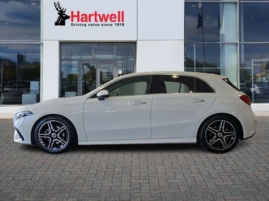 Mercedes-Benz A Class 1.3 A200h Mhev Amg Line Executive Hatchback White #6