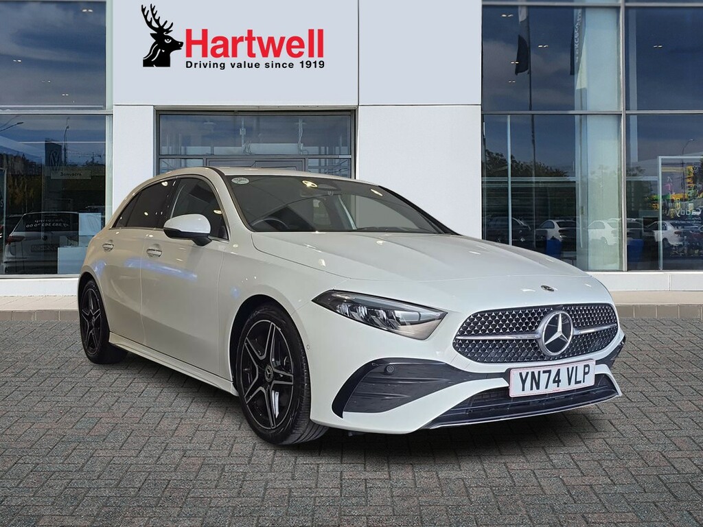 Mercedes-Benz A Class 1.3 A200h Mhev Amg Line Executive Hatchback White