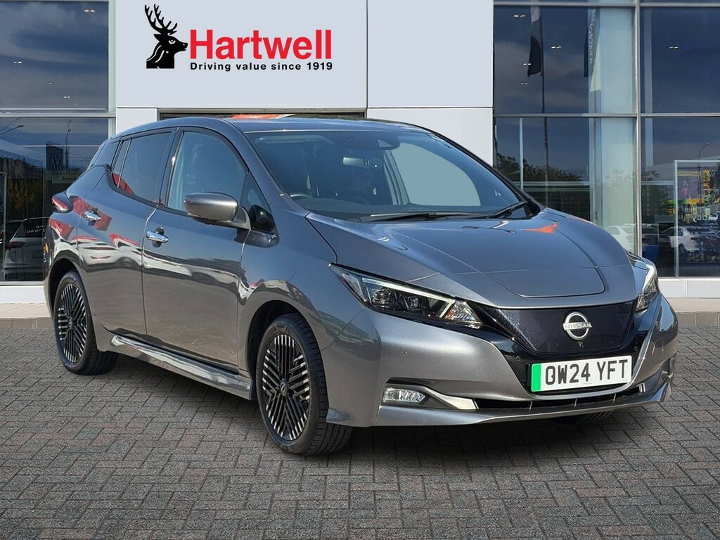 Nissan Leaf 39Kwh Tekna Hatchback 150 Ps Silver