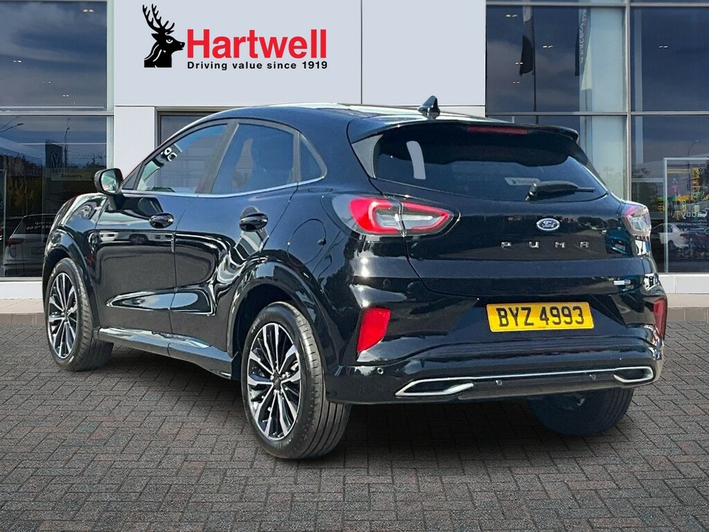 Ford Puma 1.0T Ecoboost Mhev St-line Vignale Suv Black #5