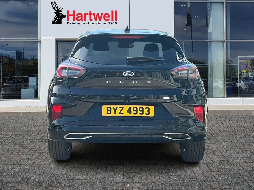 Ford Puma 1.0T Ecoboost Mhev St-line Vignale Suv Black #4
