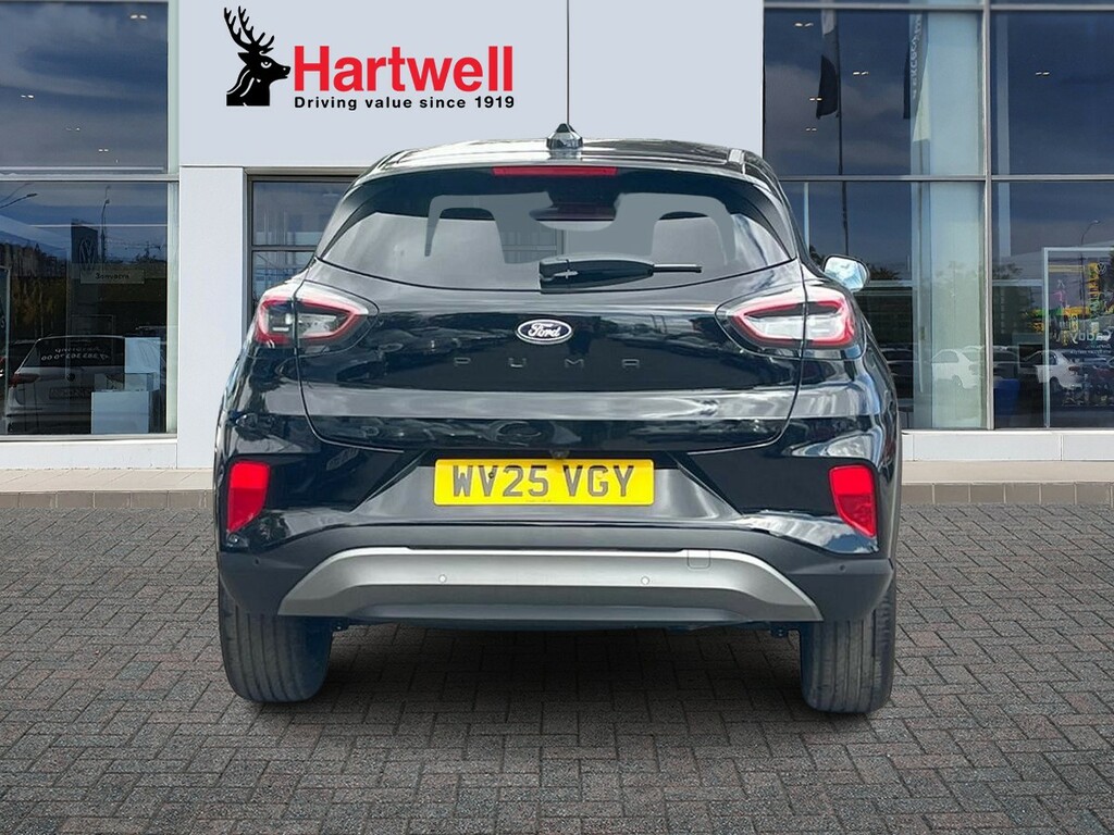 Ford Puma 1.0T Ecoboost Mhev Titanium Suv Hybrid Black #4