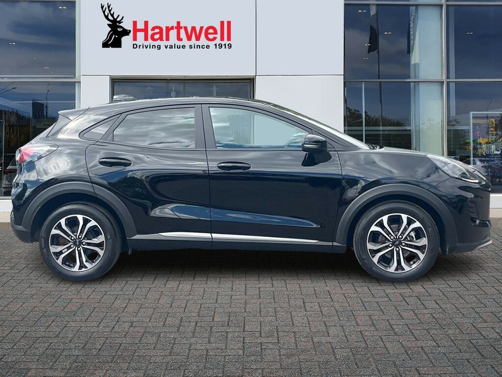 Ford Puma 1.0T Ecoboost Mhev Titanium Suv Hybrid Black #2