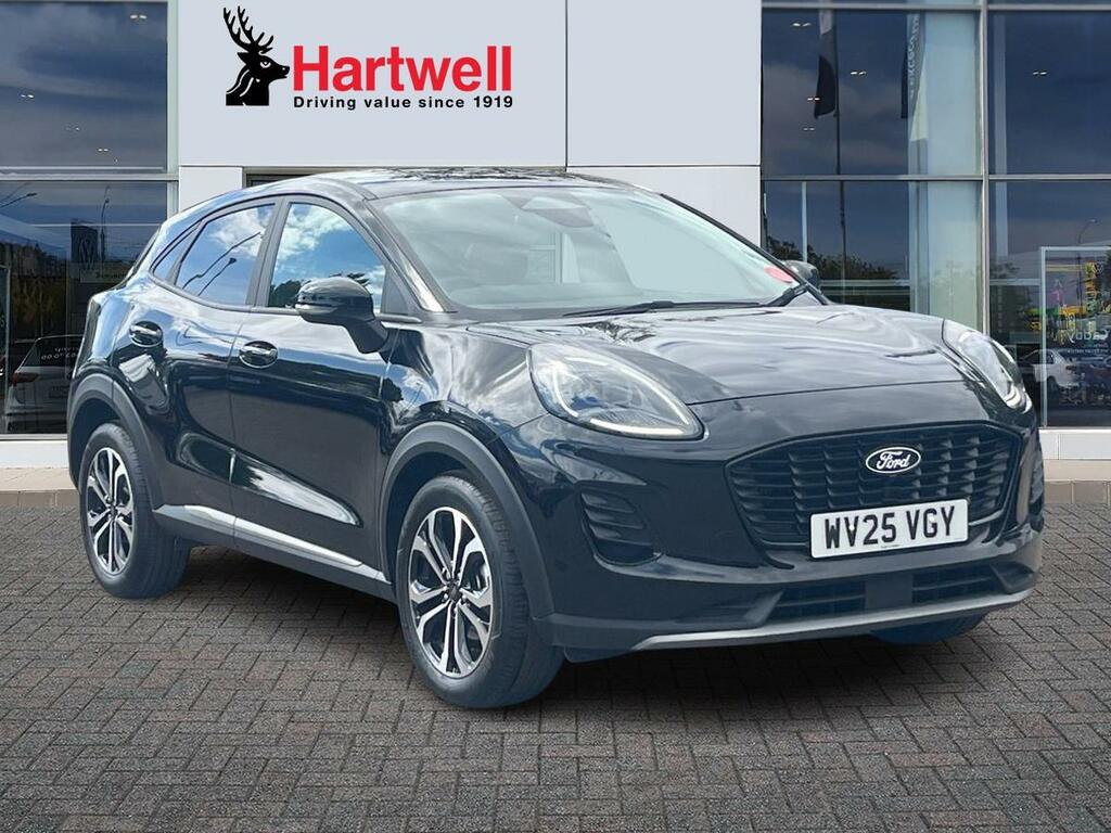 Ford Puma 1.0T Ecoboost Mhev Titanium Suv Hybrid Black